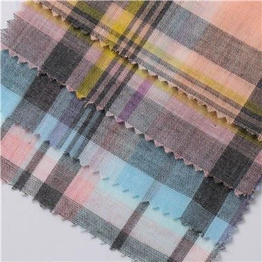 Kain Dicelup Benang Campuran Poli